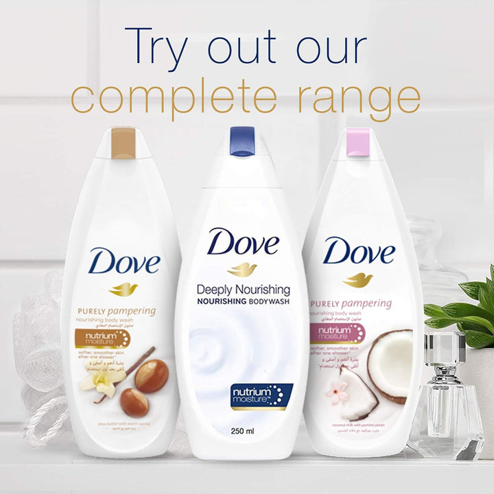 Dove Relaxing Body Wash With Renew Blend technology, Lavender Oil and Rosemary Extract, With ¼ moisturizing cream, 500ml