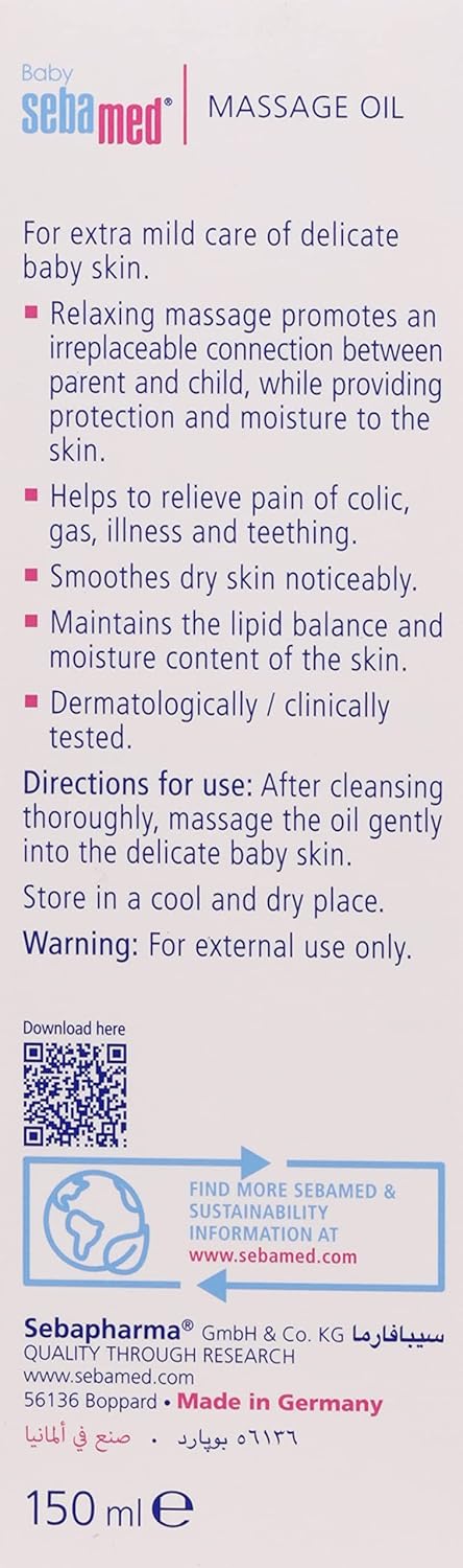 Sebamed Baby Massage Oil 150ml