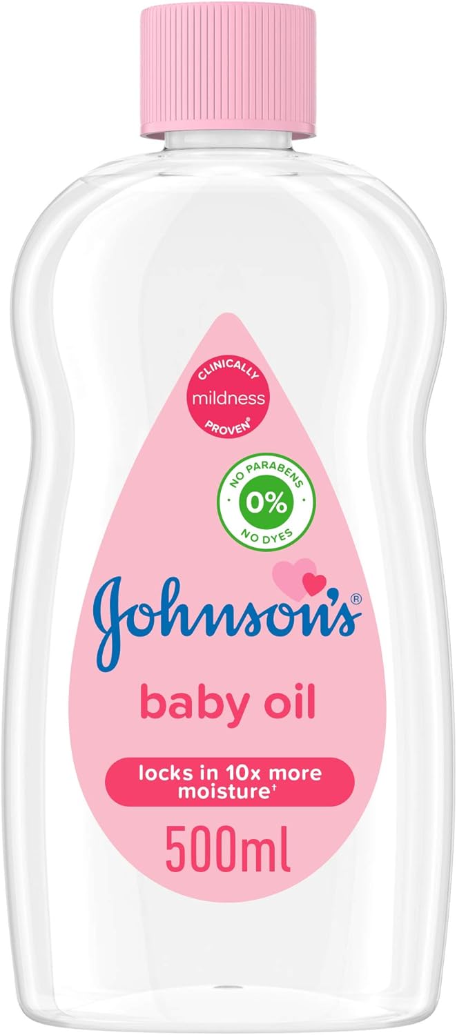 Johnson's Oil, 500ml, Pack of 2, 469.08 grams