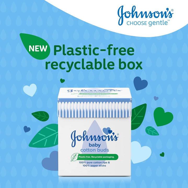 Johnson’s Baby Cotton Buds, Box of 200