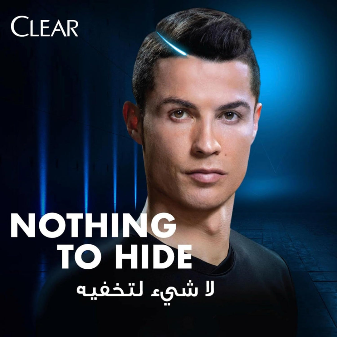 Clear Anti-Dandruff Shampoo, for dandruff prone & itchy scalp, Deep Cleanse purifies and nourishes the scalp, 2 x 350ml