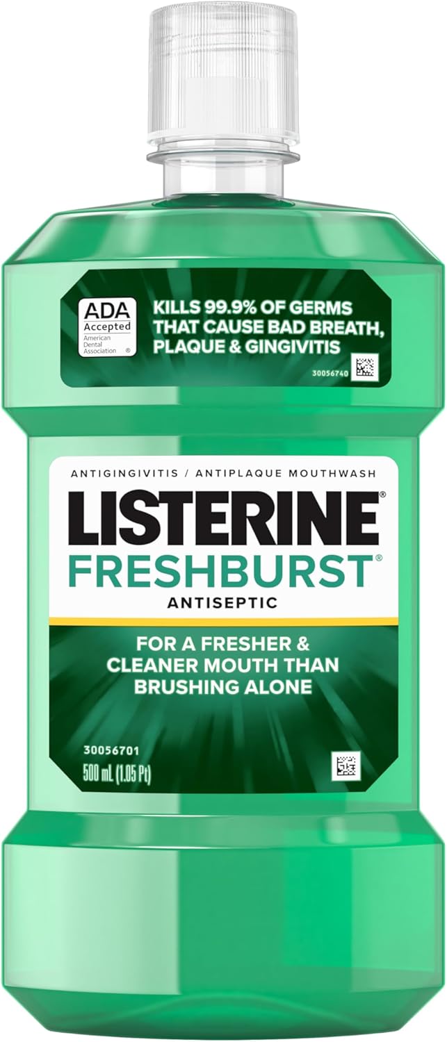 Listerine Mouthwash Fresh Burst 500ml