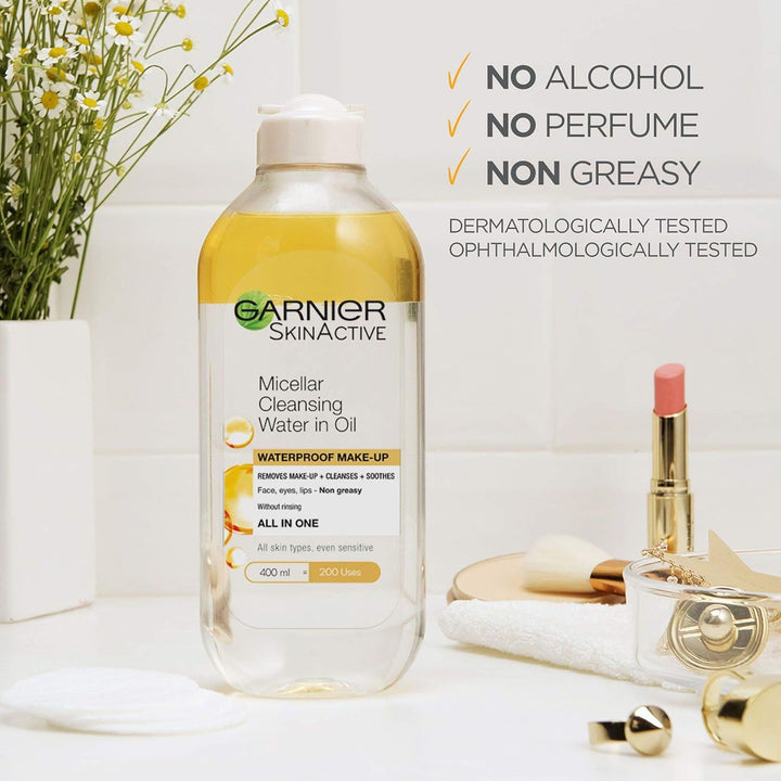 Garnier Skinactive Micellar Cleansing Water In Oil, 400 ml