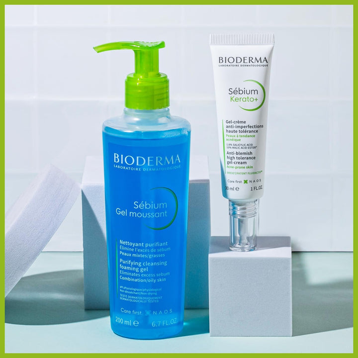 Sebium Mat Control Shine-Control Mattifying Moisturiser For Combination To Oily Skin, 30Ml, Default, 1 Fl Oz (