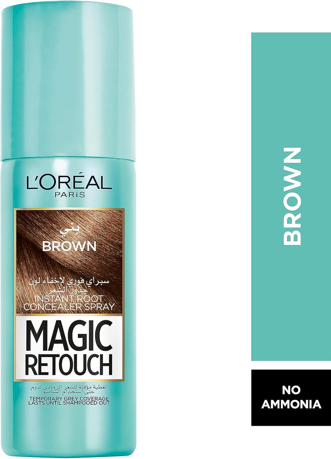 L’Oréal Paris Magic Retouch Instant Root Concealer, Brown 75 Ml