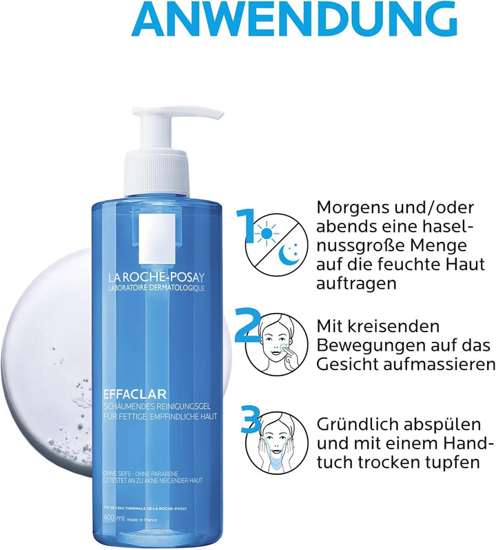 Laroche Posay Effaclar Gel Purificante Cleaner - 400ml