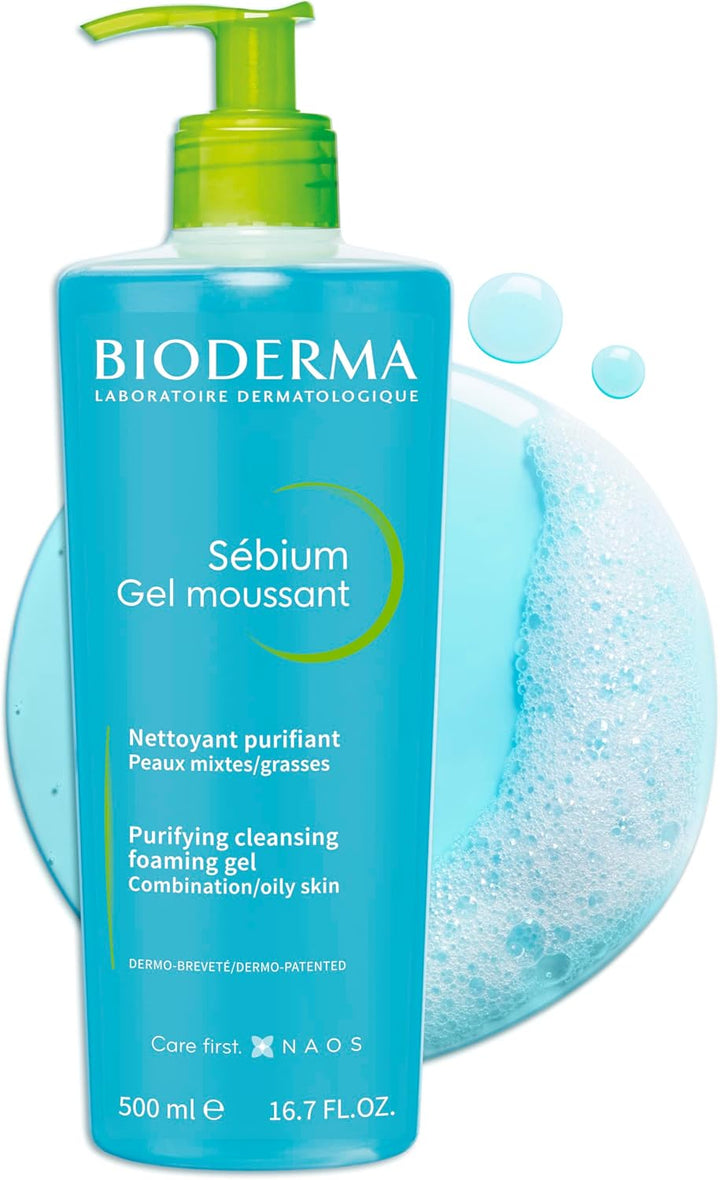 Sebium Purifying Cleansing Foaming Gel - Combination to Oily Skin, 500ml