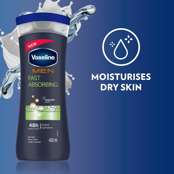 Vaseline Men Fast Absorbing 400ml
