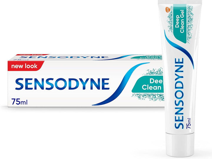 Sensodyne Deep Clean Gel Toothpaste 75ml Pack of 2