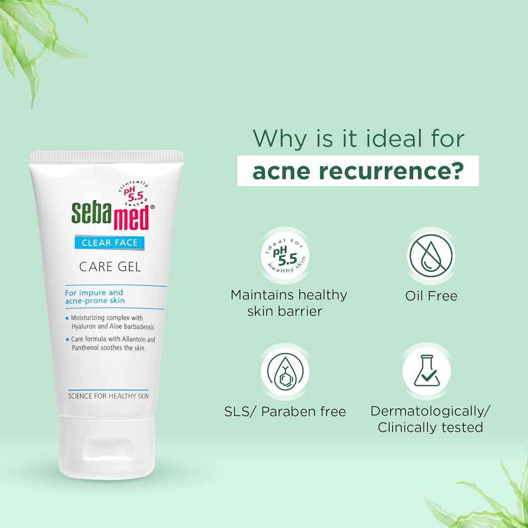 SEBAMED Clear Face Care Gel, 50 Ml