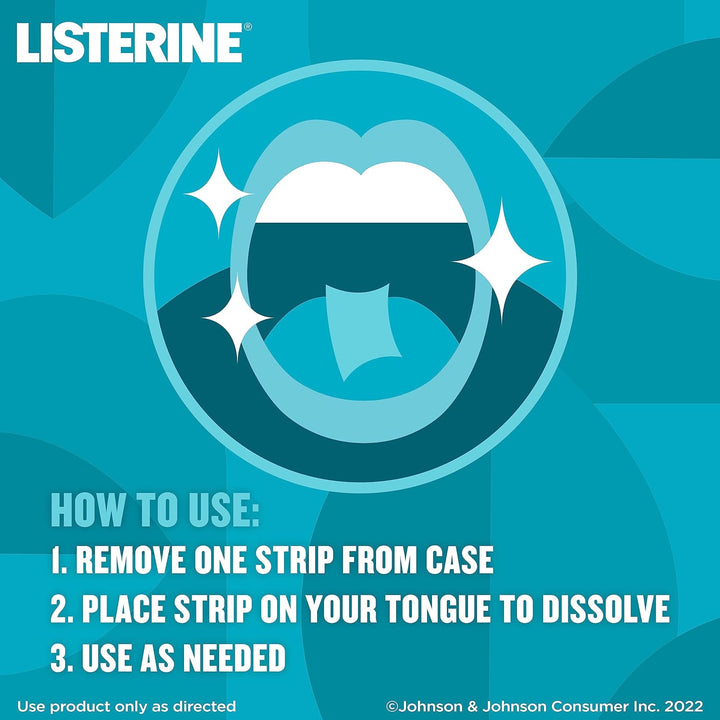 Listerine Breath Freshening Mouthwash, Cool Mint, Milder Taste, kills 99% of germs that cause plaque and bad breath, when used twice daily, 250ml