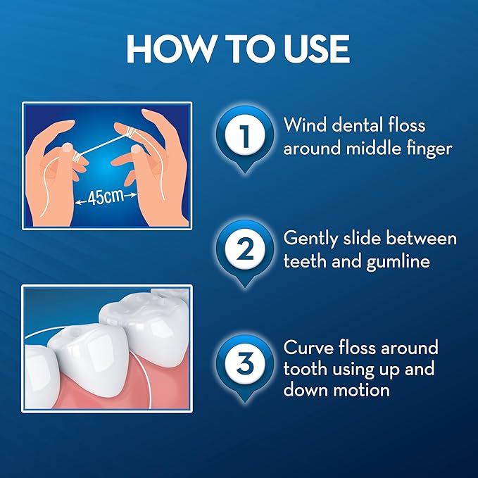 Oral-B Essential Unwaxed Dental Floss, 50 M