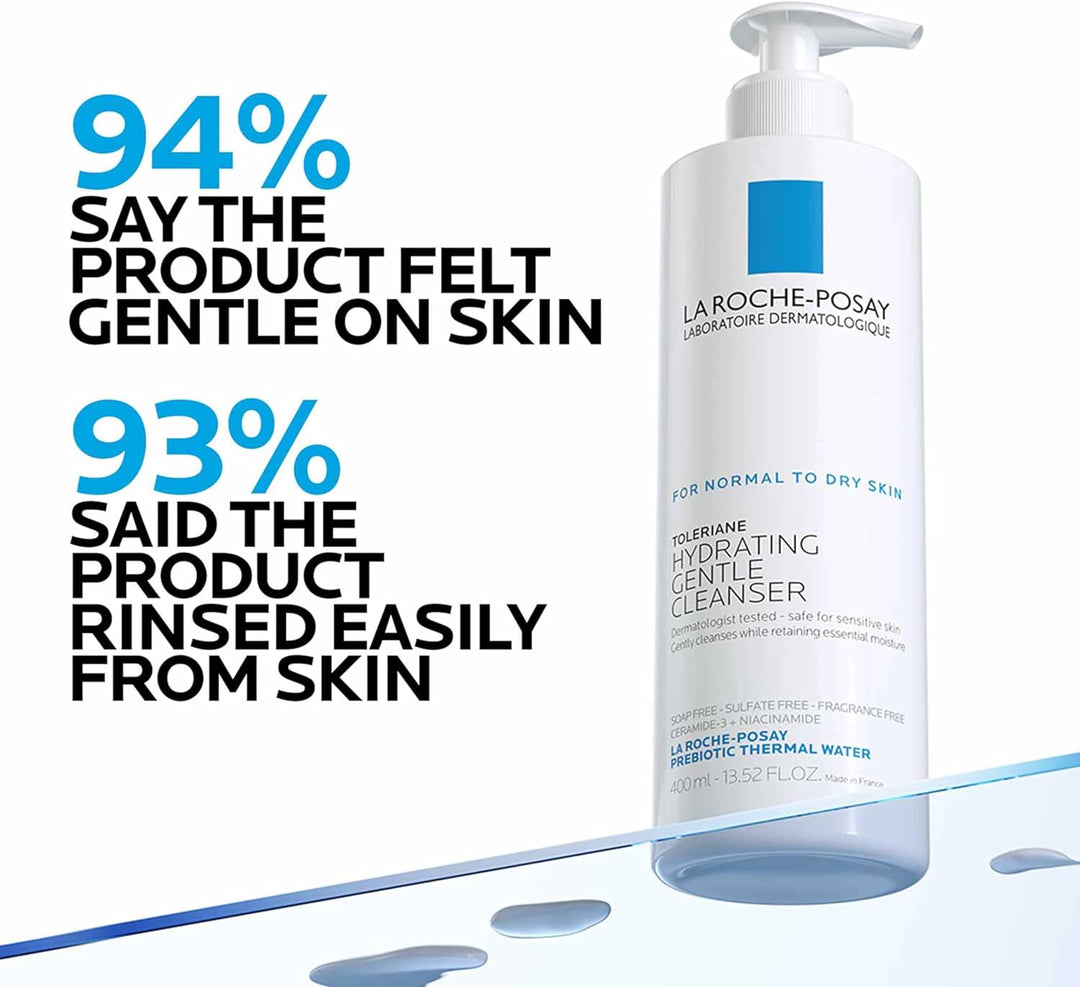 Laroche Posay Toleriane Hydrating Gentle Cleanser, 13.52 fl. oz