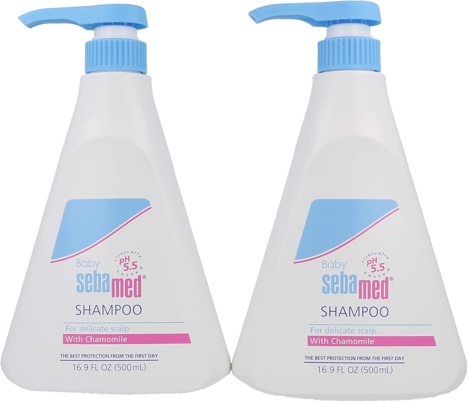 Sebamed Baby Shampoo 500ML, Pack of 2 (TWIN PACK)