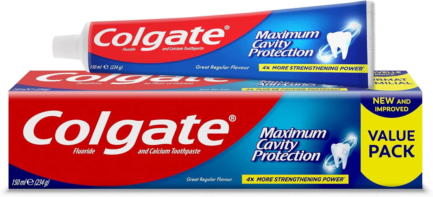 Colgate Maximum Cavity Protection Great Regular Flavour Toothpaste 150ml