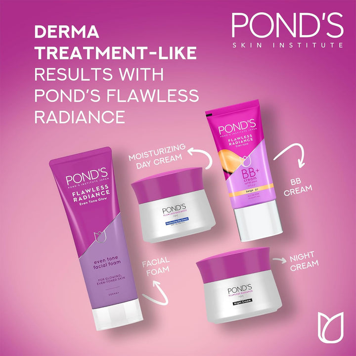 Pond's Skin Institute Flawless Radiance Even Tone Facial Foam For Glowing Even-Toned Skin