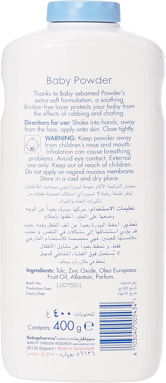 Sebamed Baby Powder 400g