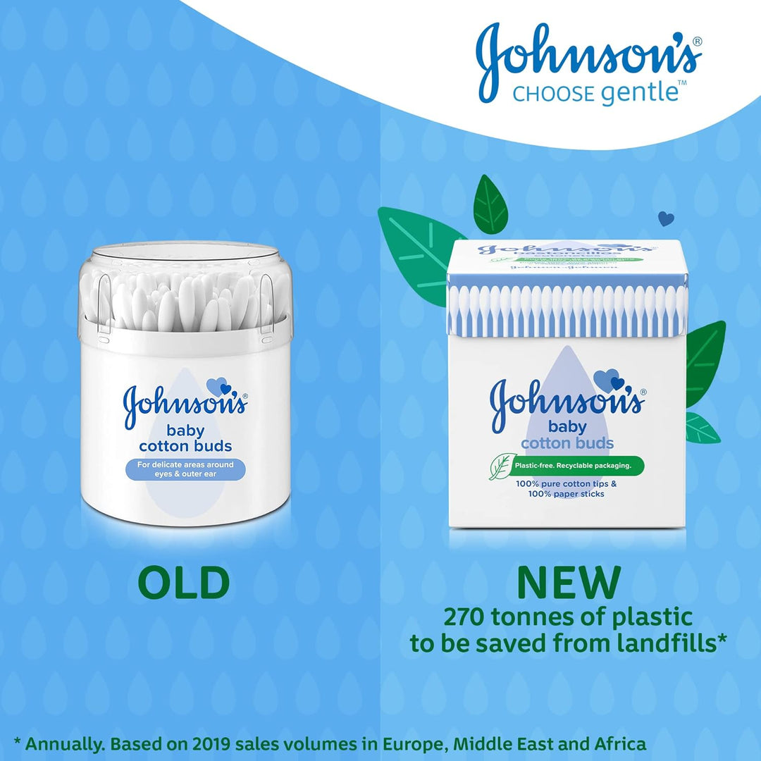 Johnson’s Baby Cotton Buds, Box of 200