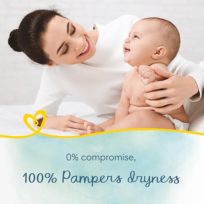 Pampers Pure Protection Dermatologically Tested Diapers, Size 5, 96 Diaper Count