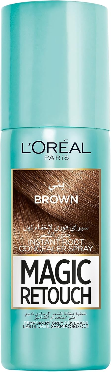L’Oréal Paris Magic Retouch Instant Root Concealer, Brown 75 Ml