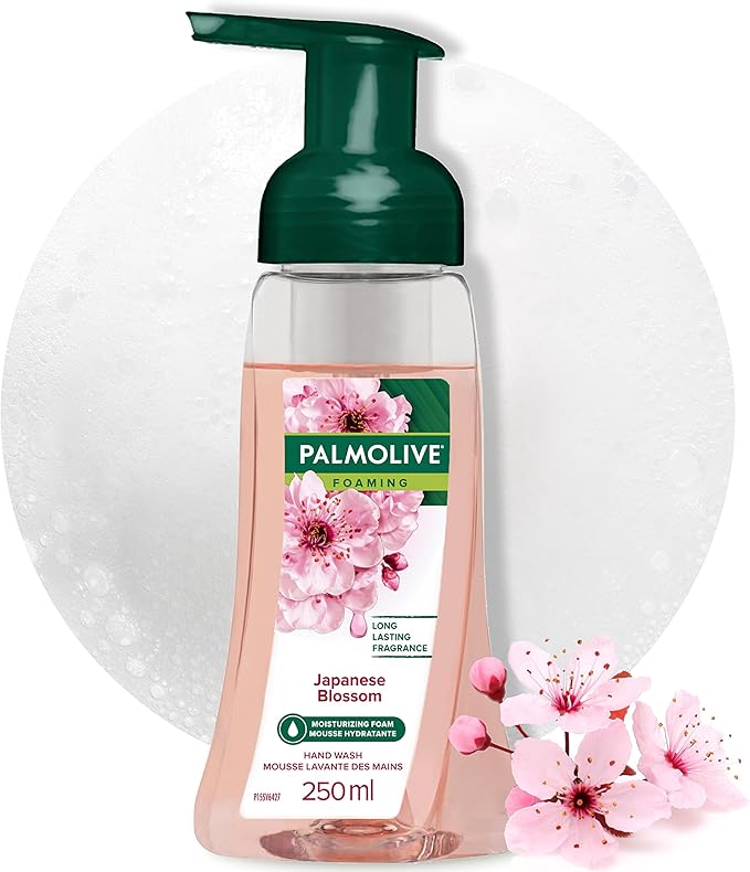 Palmolive Liquid Hand Soap Foam Pump Japanese Cherry Blossom Liquid Hand Wash 250mL