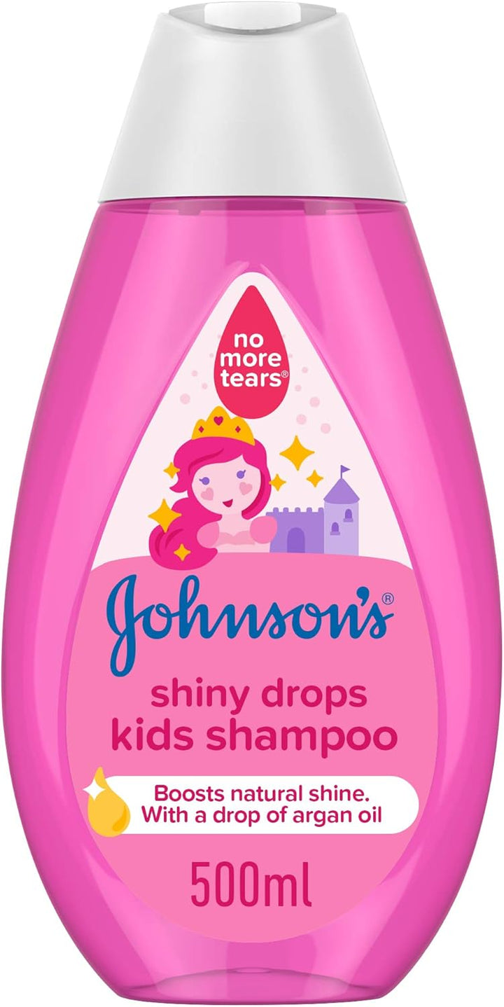 Johnson's Toddler & Kids Shampoo Shiny Drops, 500ml