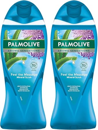 Palmolive Shower Gel Aroma Sensation Massage, 2 x 500 ml