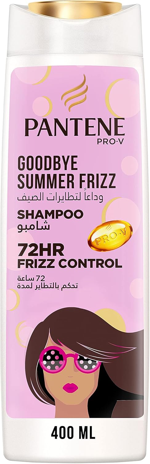 Pantene Pro-V Goodbye Summer Frizz Shampoo, 400 ml