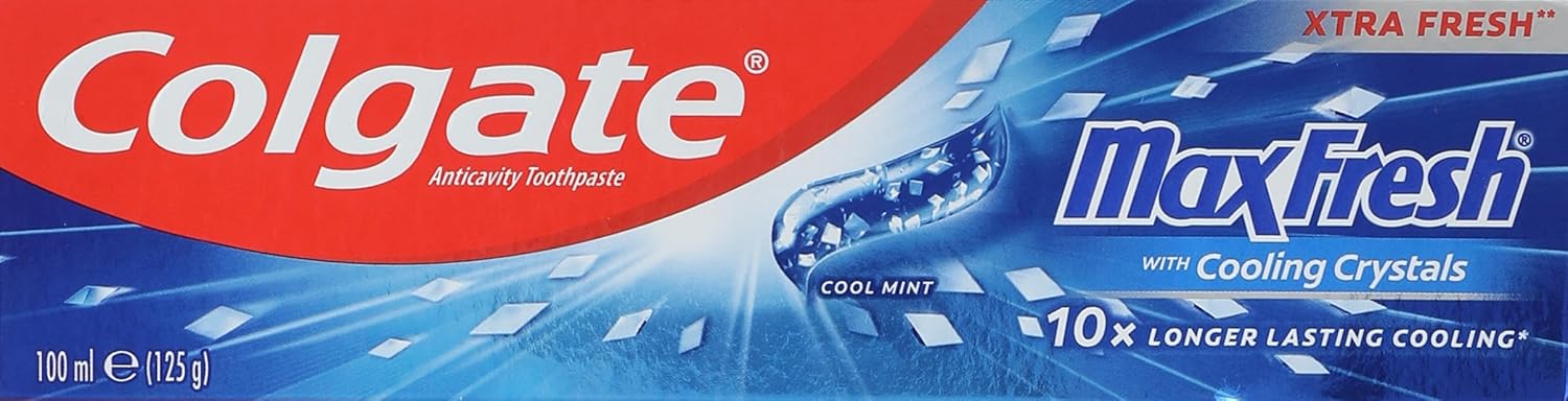 Colgate Fluoride Toothpaste Max Fresh Cool Mint 100ml