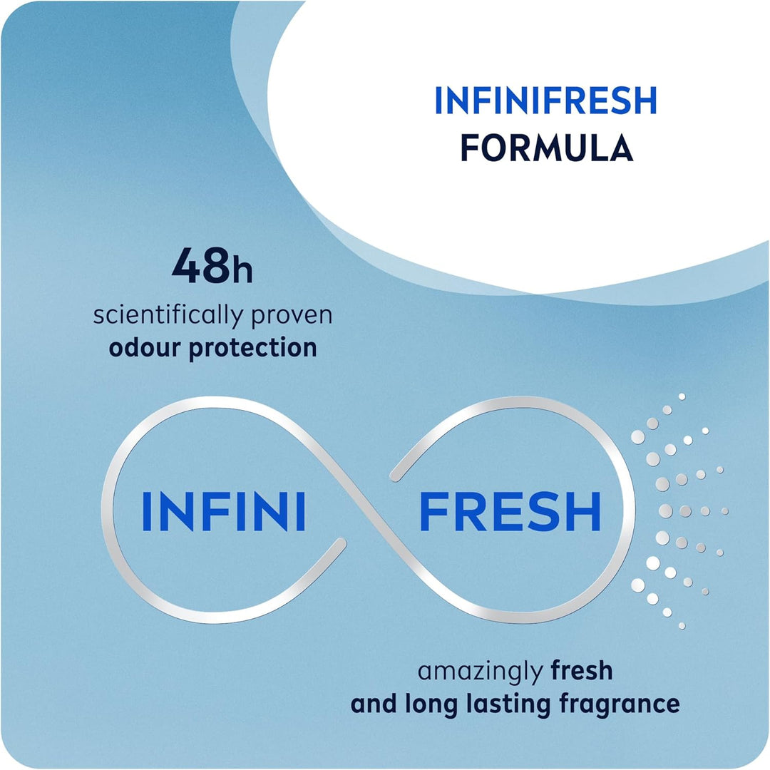Nivea MEN Antiperspirant Spray for Men, Fresh Active Fresh Scent, 150ml