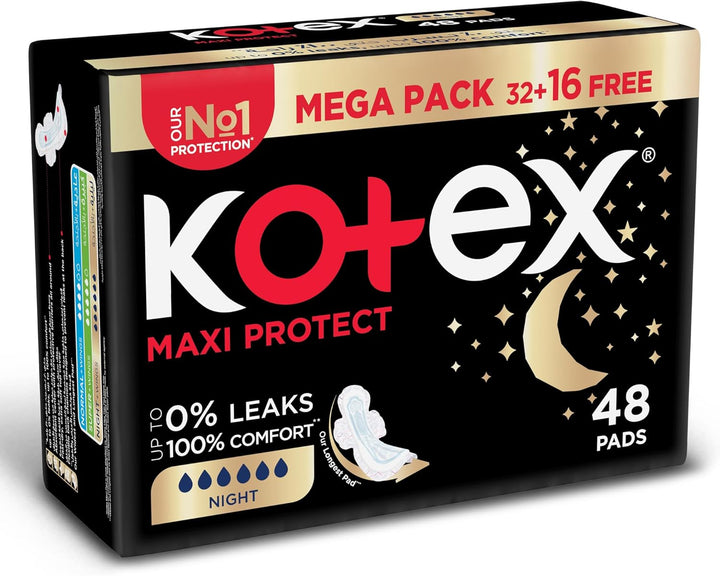 Kotex Maxi Protect 48 Pads