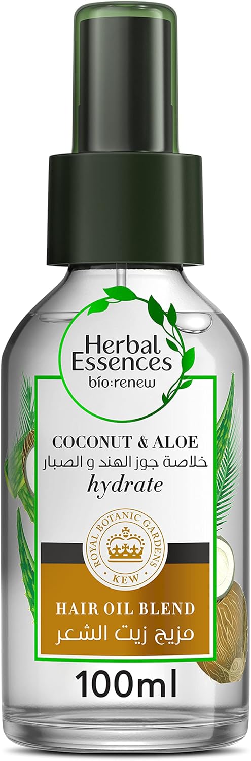 Herbal Essences Coconut and Aloe Vera Hair Oil, 100 ml