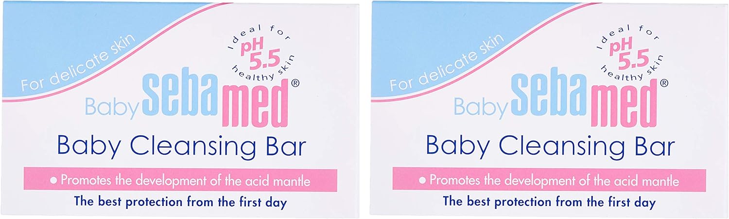 Sebamed Baby Cleansing Bar, 100 gm (Pack of 2)