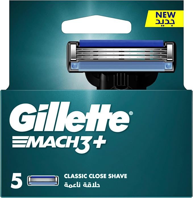 Gillette Mach3 Men's Razor Blade Refills, 4 / 5 / 8 Count