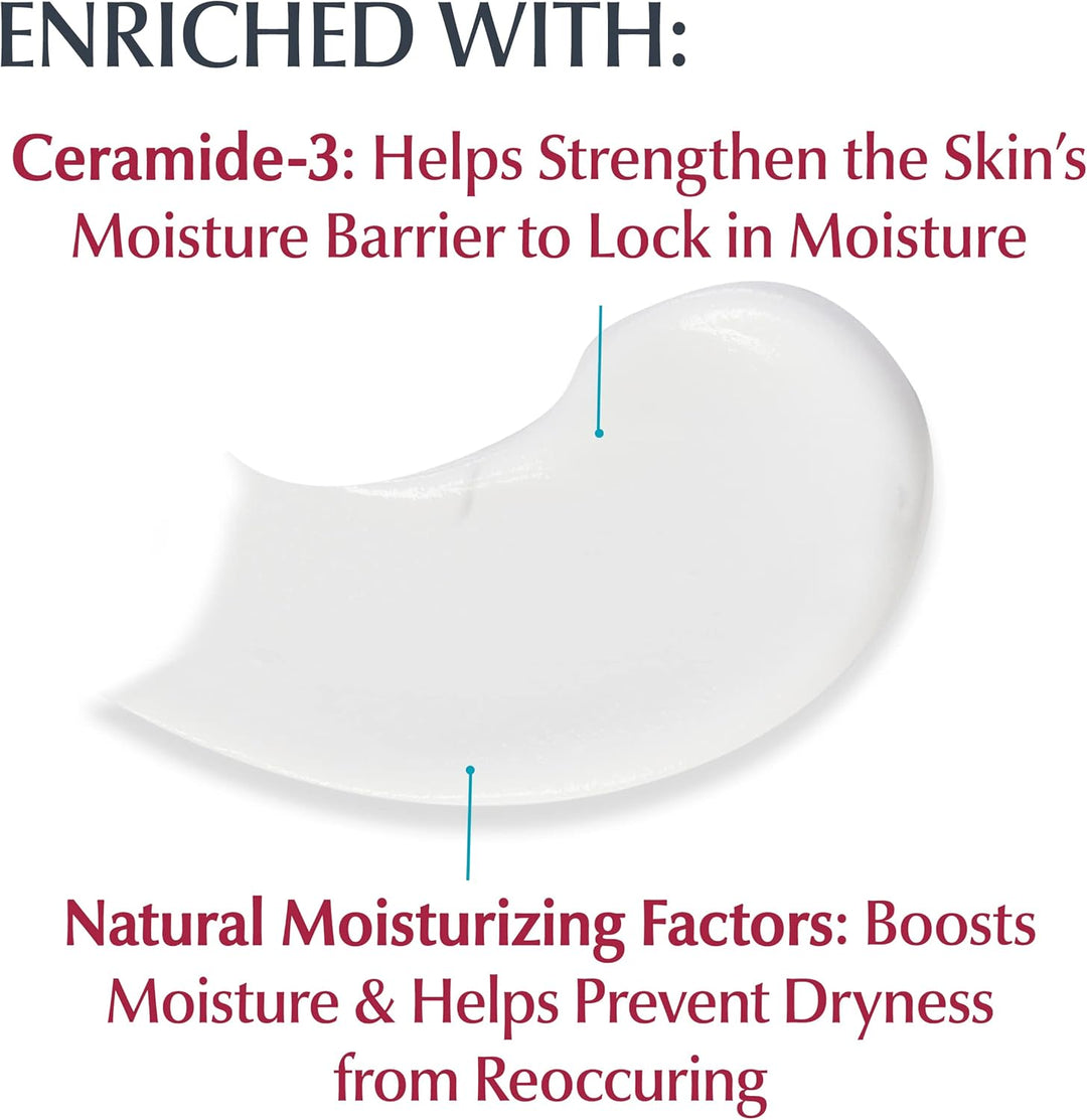 Eucerin Advanced Repair Body Cream, Fragrance Free Body Cream for Dry Skin, 16 Oz Jar