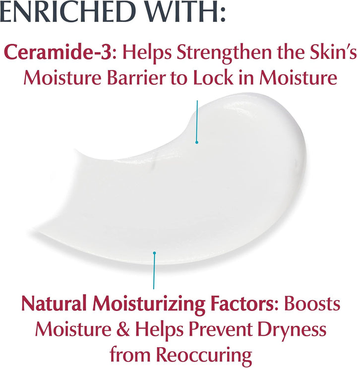 Eucerin Advanced Repair Body Cream, Fragrance Free Body Cream for Dry Skin, 16 Oz Jar