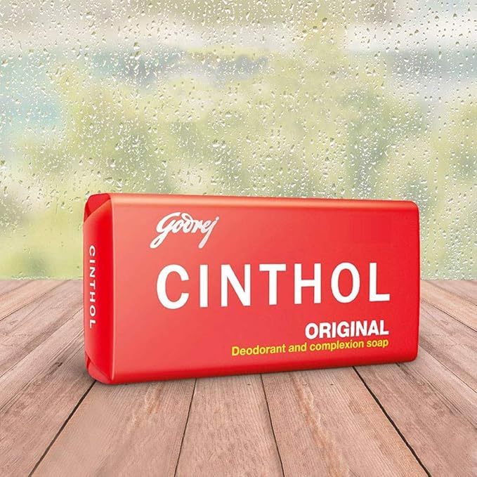 Cinthol Original Complexion Bath Soap – 99.9% Germ Protection, 100g (Pack of 6)