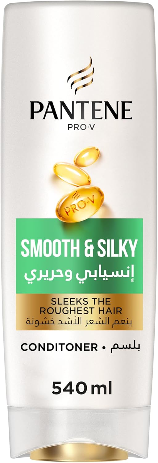 Pantene Pro-V Smooth & Silky Conditioner, 540ml
