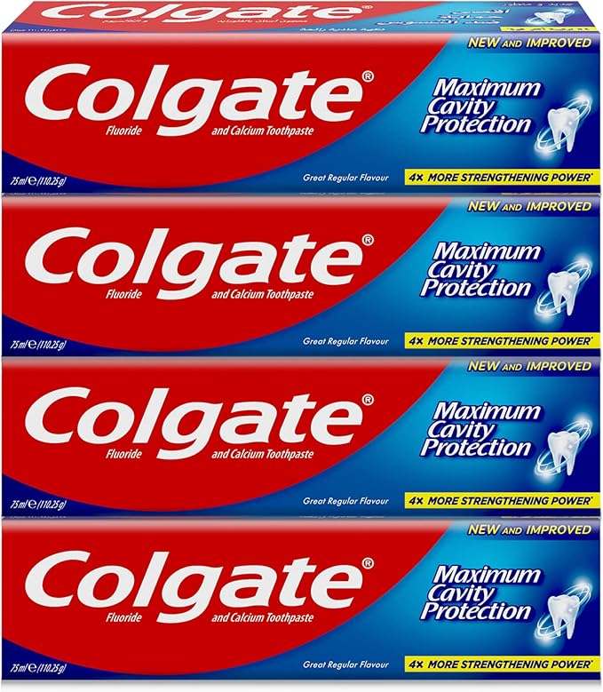 Colgate Maximum Cavity Protection Toothpaste, 75 Ml (4Pack)