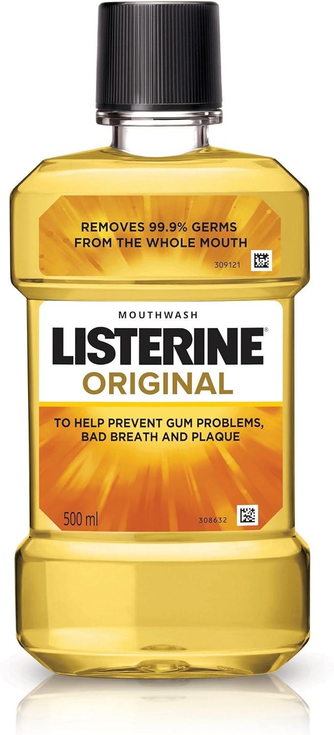 Listerine Original Mouthwash Liquid 500ml