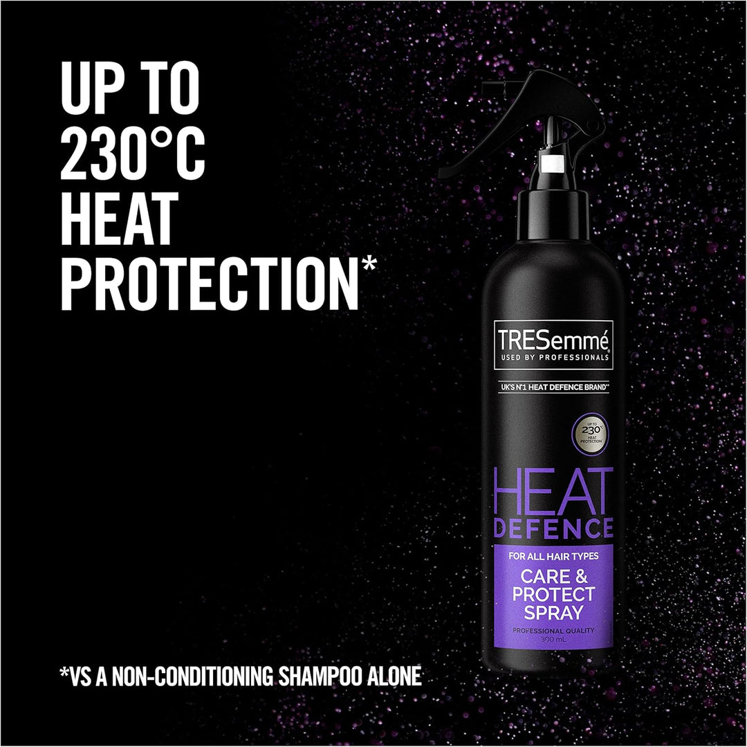 TRESemmé Care & Protect Heat Defence Spray UKÕs no. 1 heat defence brand** heat protection up to 230¡C* 300 ml