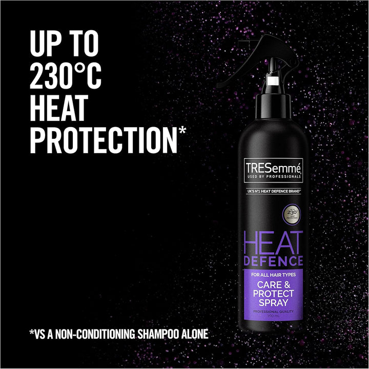 TRESemmé Care & Protect Heat Defence Spray UKÕs no. 1 heat defence brand** heat protection up to 230¡C* 300 ml