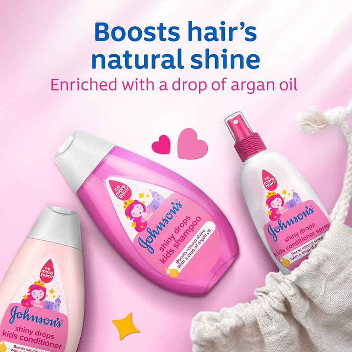 Johnson's Toddler & Kids Shampoo Shiny Drops, 500ml