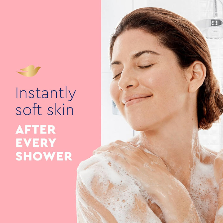 Dove Go Fresh Refreshing Body Wash with Renew Blend technology, Pomegranate and Hibiscus Tea, with ¼ Moisturising Cream, 250ml (Pack of 2)