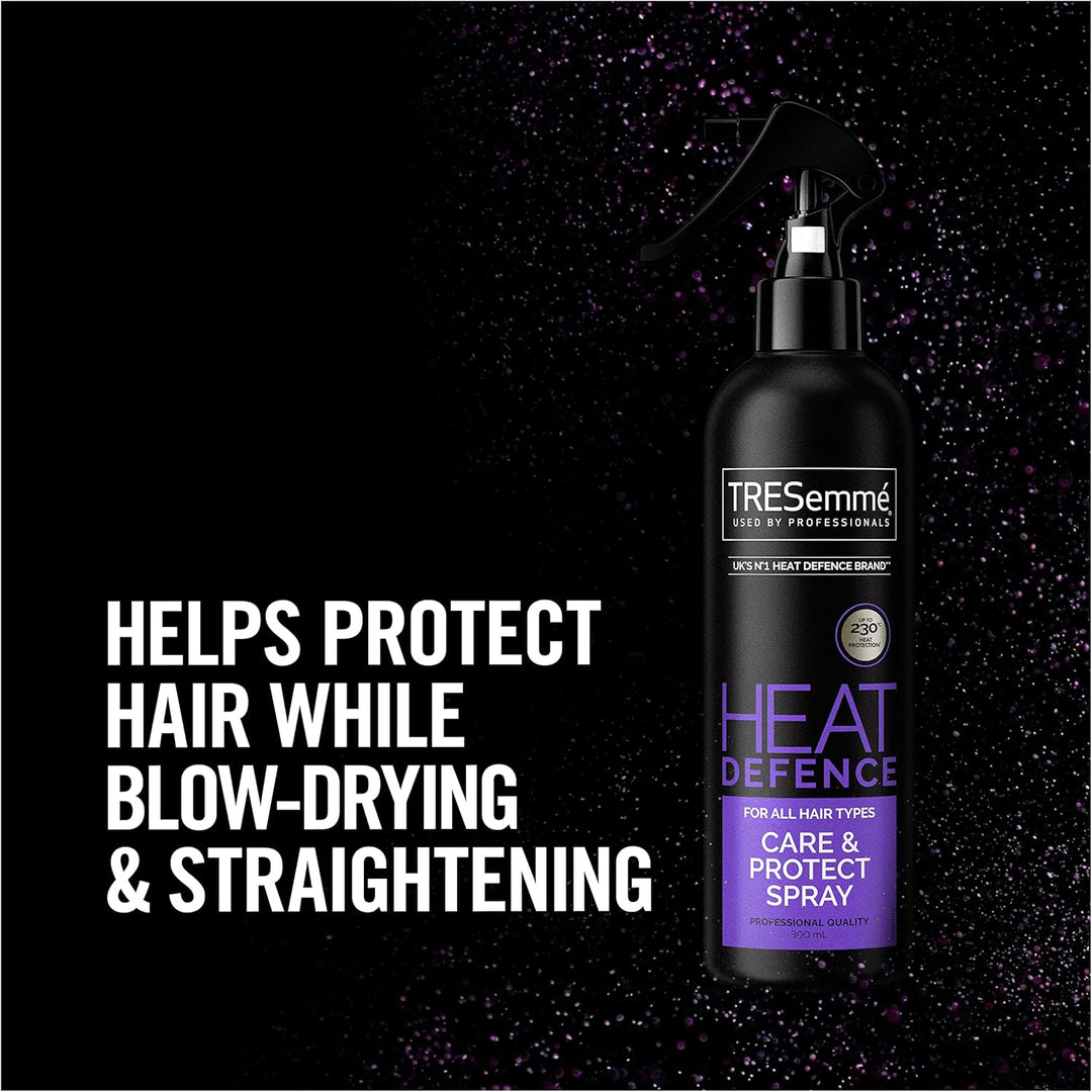 TRESemmé Care & Protect Heat Defence Spray UKÕs no. 1 heat defence brand** heat protection up to 230¡C* 300 ml
