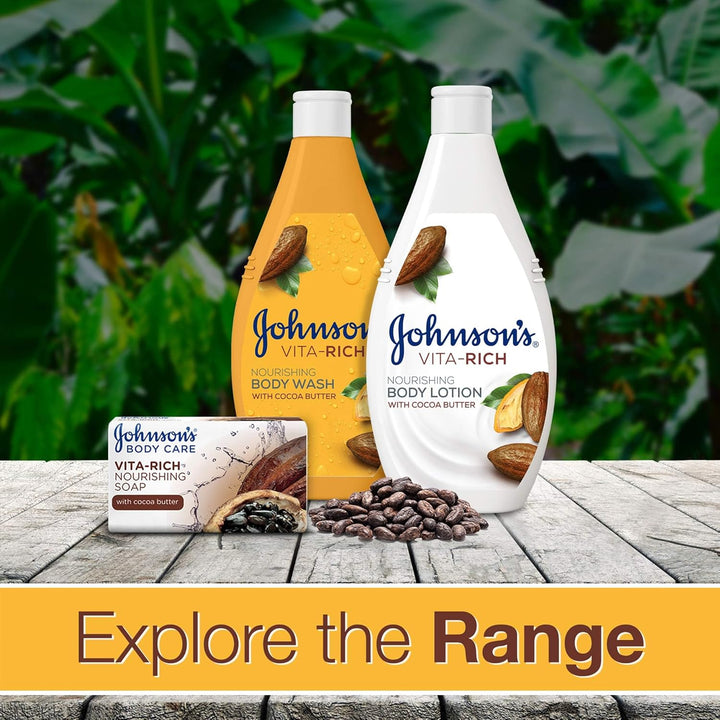 Johnson’S Body Wash - Vita-Rich, Nourishing Cocoa Butter, 400ml