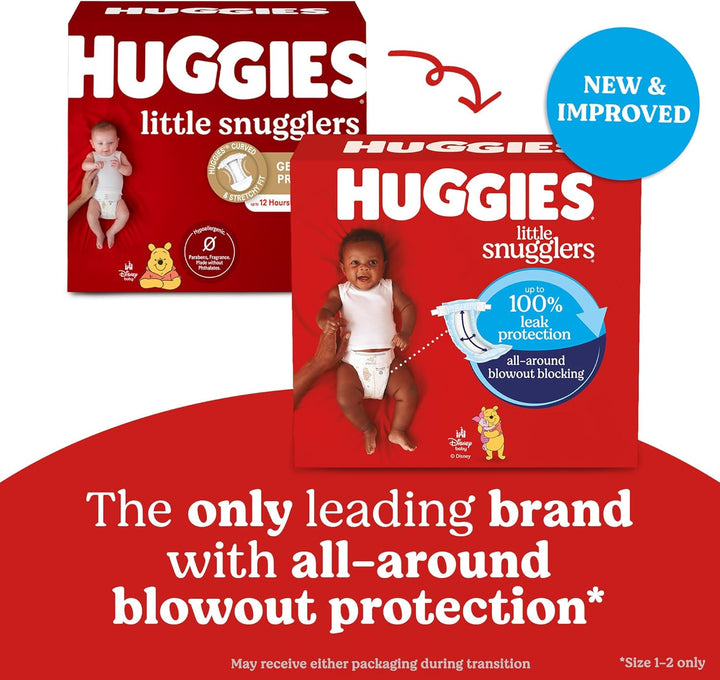 Huggies Size 7 Diapers, Little Movers Baby Diapers, Size 7 (41+ lbs), 68 Count