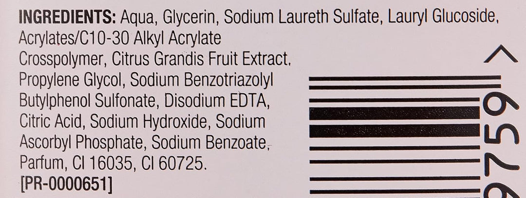 Neutrogena Clear and Radiant Face Wash Vitamin C & Pink Grapefruit