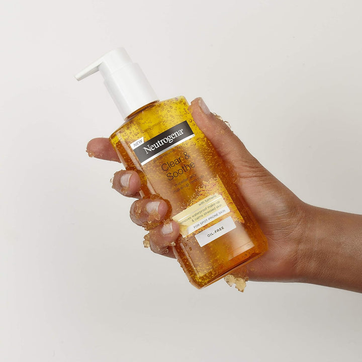 Neutrogena Clear and Smooth Micellar Jelly Make-up Remover with Turmeric