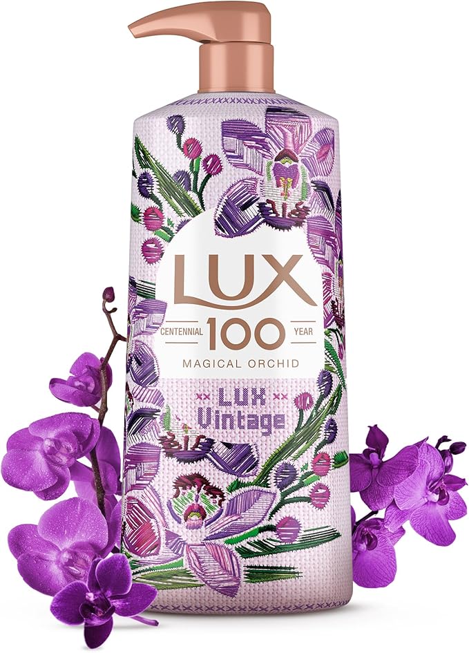 LUX 100 Years Limited Edition, Magical Orchid Body Wash, 700ml (Packaging varies)